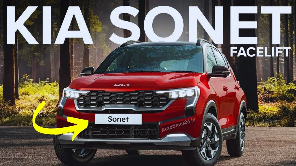 Creta के छक्के छुड़ाने आई नई Kia Sonet Facelift, 25kmpl का जबरदस्त माइलेज और फीचर्स से भरी!